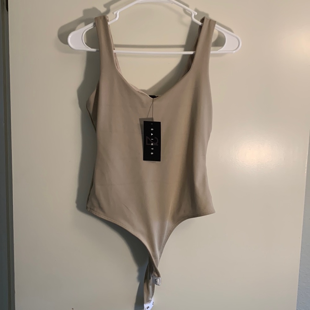 NWT! Tan body suit